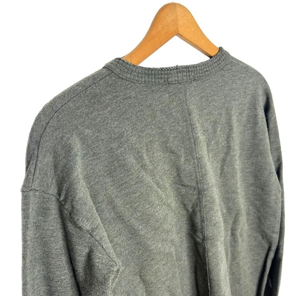 RAG & BONE Surplus Army Green V Neck Pullover Sweater - Picture 5 of 7